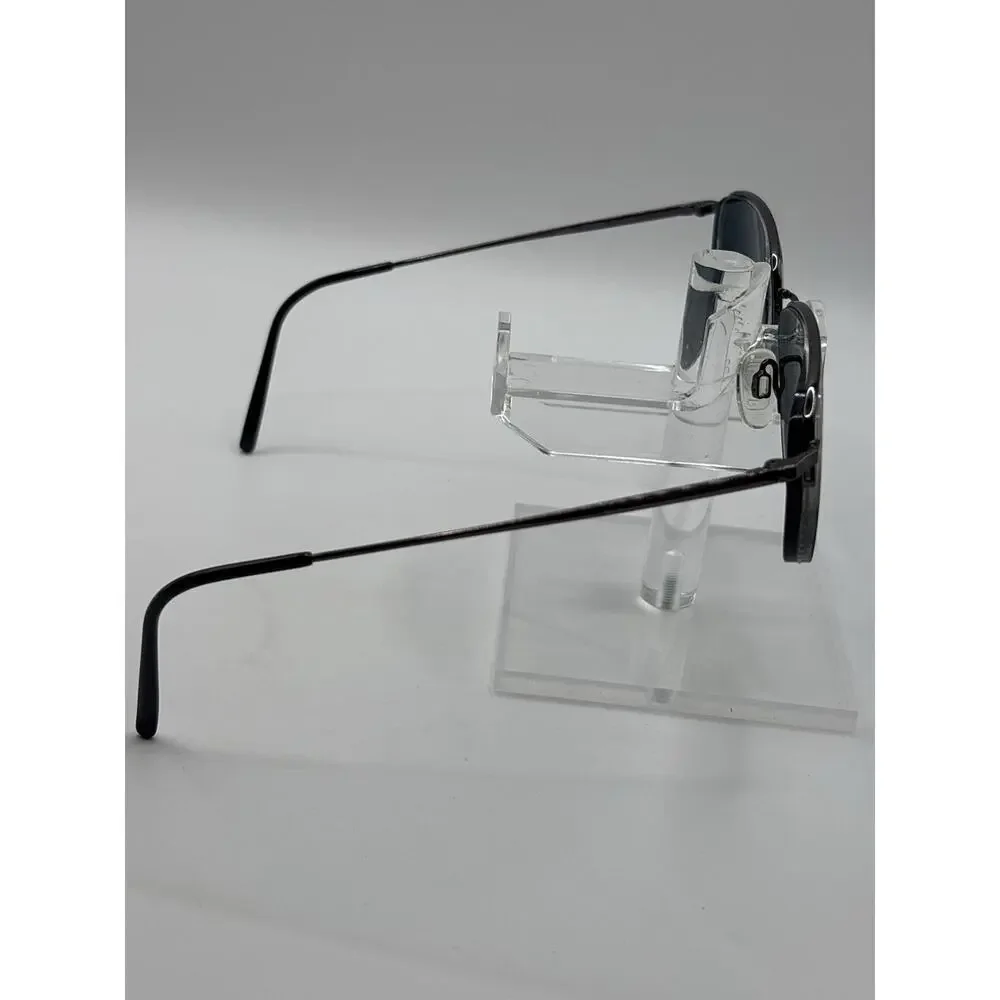 Duraflex DF2506 Gunmetal Rectangular Sunglasses Memory Metal